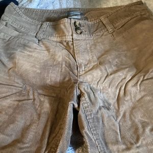 Double button corduroy pants Ann Taylor